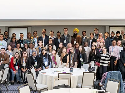 The ACS Graduate Student Committee led a variety of initiatives this year to benefit fellow students and early-career professionals. One of these resources was the Graduate Student Leadership Conference, held at CANVAS 2025. Photo courtesy of W. Scott Mitchell.