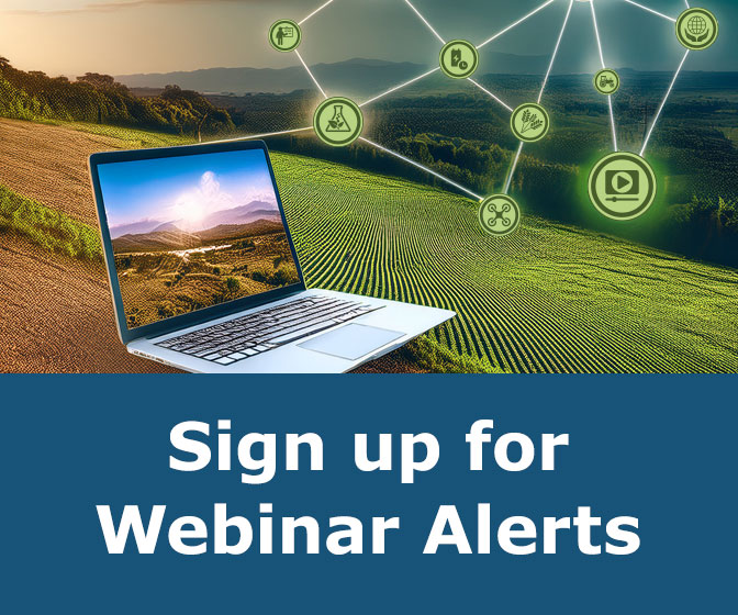 Sign up for webinar alerts