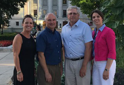 ASA, CSSA, SSSA and The Nature Conservancy representatives