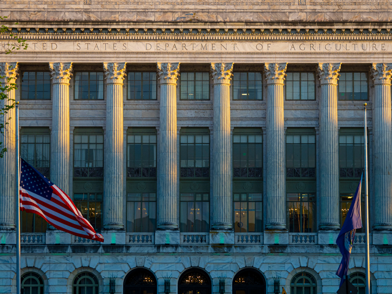 USDA building front