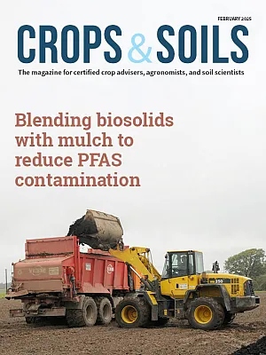 February 2025 Crops & Soils cover