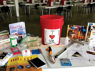 Soil science grants available for K-12 teachers.