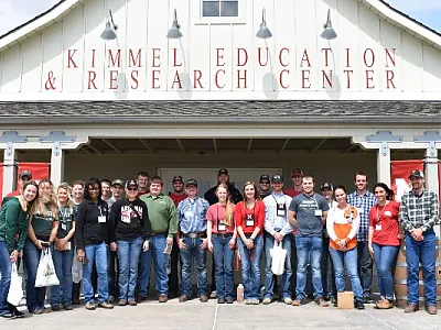 Photo of students attending the 2018 Spring SASES Meeting at University of Nebraska–Lincoln. If this photo is not high enough resolution, there is one from the May 2018 issue that you can use.