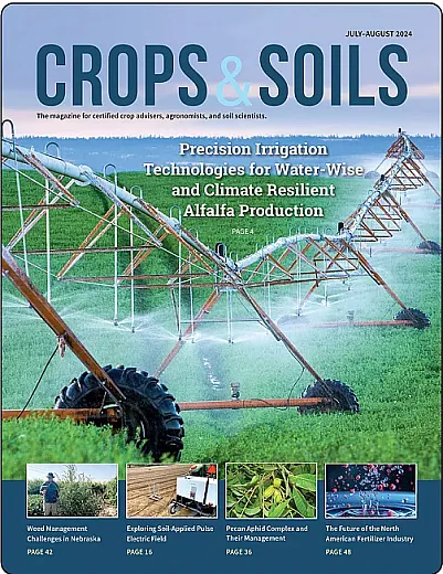 Crops & Soils magazine cover